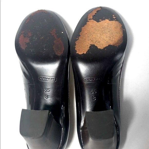Coach Chocolate Brown Heels - Picture 13 of 16